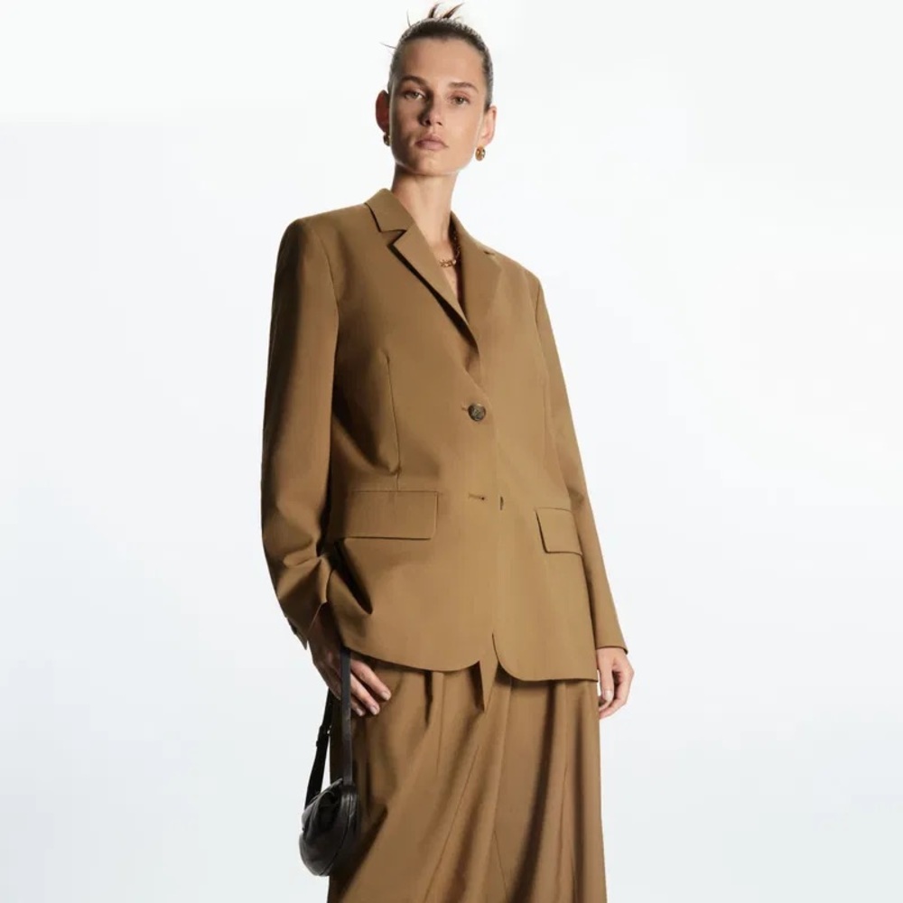 COS oversized wool blazer - size EU36